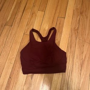 Lululemon wunder train longline C/D cup size 8